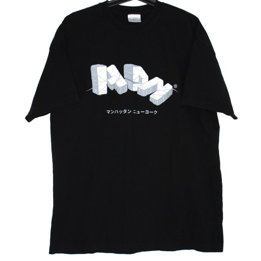 Hidden NY Mens Large Artifact Big Logo T-Shirt G1437